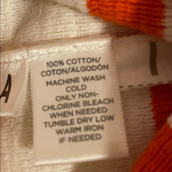 Loft Orange Striped Sweater - Picture 5 of 5